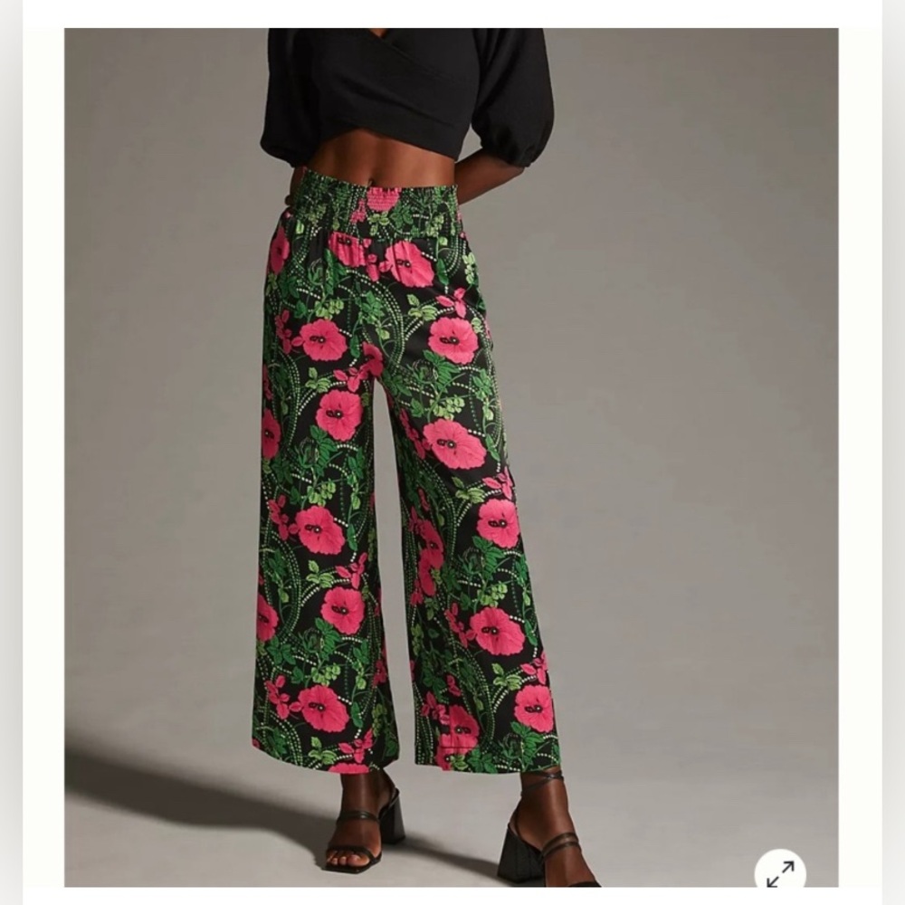 Maeve for Anthropologie Floral Pants